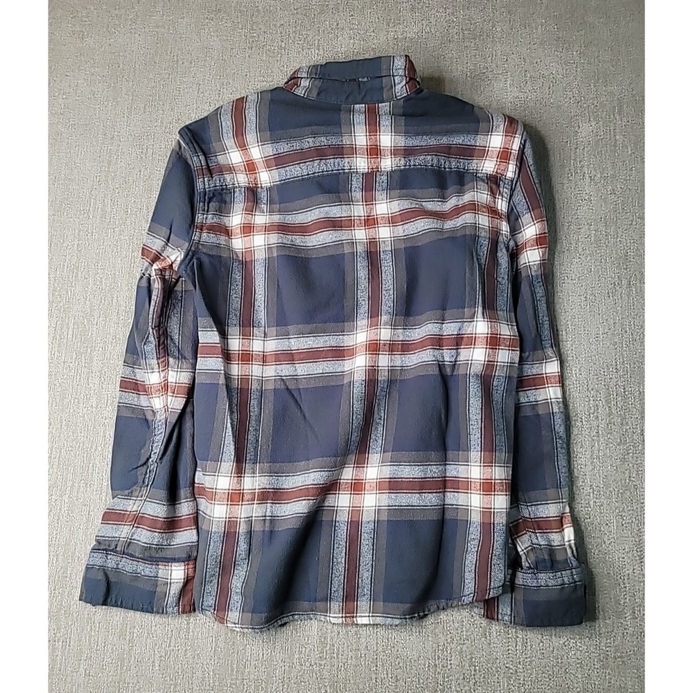 5 Abercrombie Kids Boys 9/10 Flannel Long Sleeve‎ Shirts Plaid & Sweatshirt EUC - Picture 8 of 15